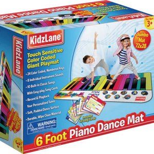 6 foot Piano Dance Mat for Kids